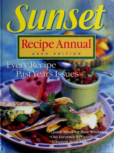 Sunset Recipe Annual 2000 Edition