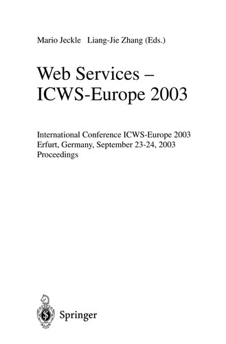 Web services-ICWS-Europe 2003