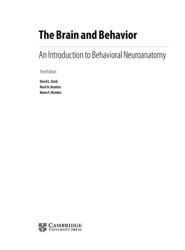 The Brain and Behavior