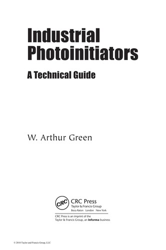 Industrial photoinitiators
