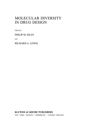Molecular Diversity in Drug Design