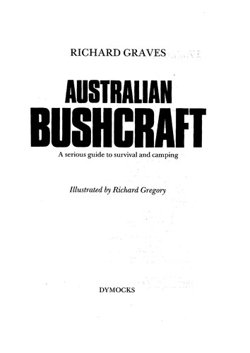 Australian Bushcraft