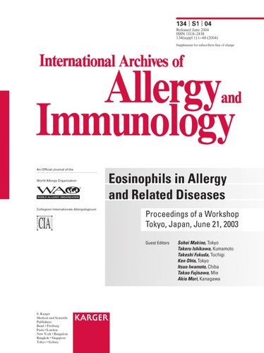 Eosinophils in Allergy and Related Diseases