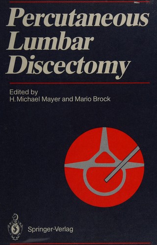 Percutaneous lumbar discectomy