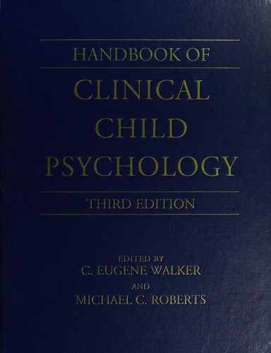 Handbook of clinical child psychology
