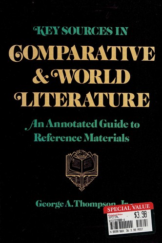 Key Sources in Comparative and World Literature