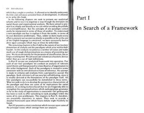 Sociological Paradigms and Organizational Analysis