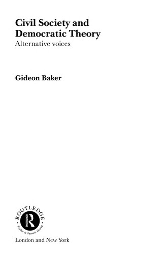 Civil society and democratic theory