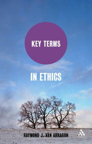 Key terms in ethics