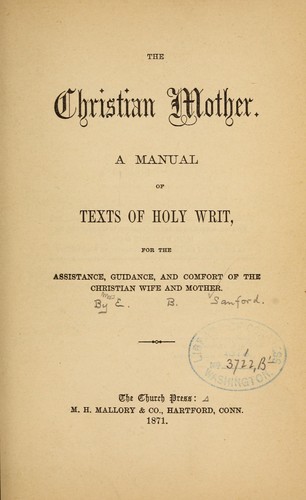 The Christian mother