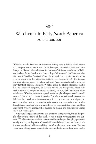 Witchcraft in America