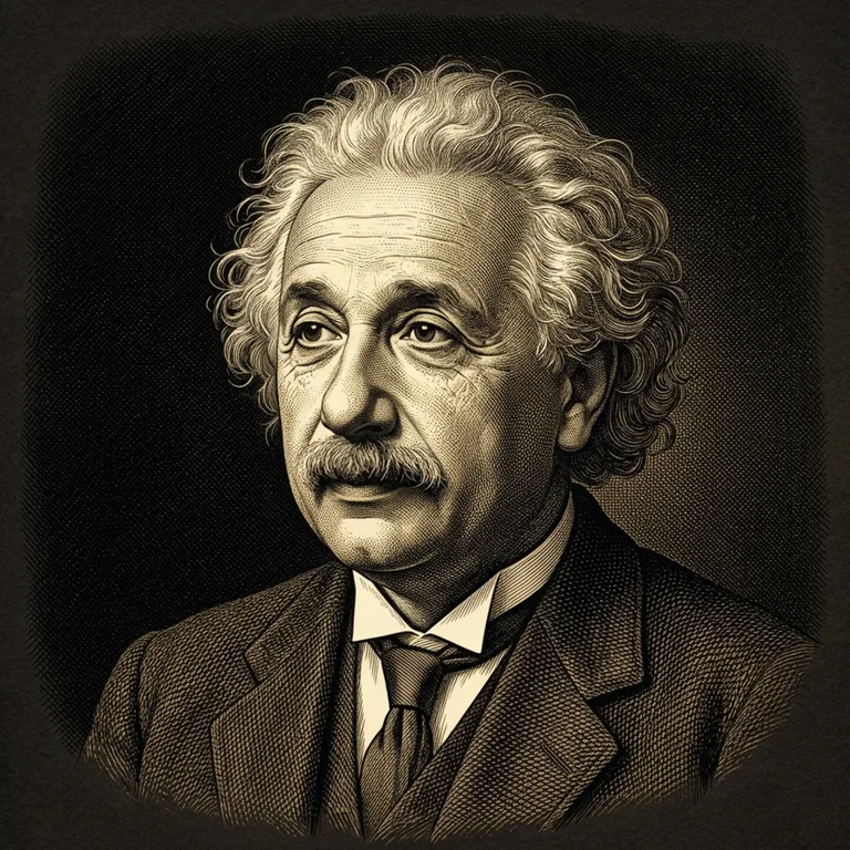 Portrait of Albert Einstein