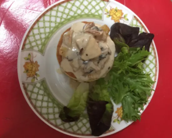 Feuilleté de boudin blanc aux pommes