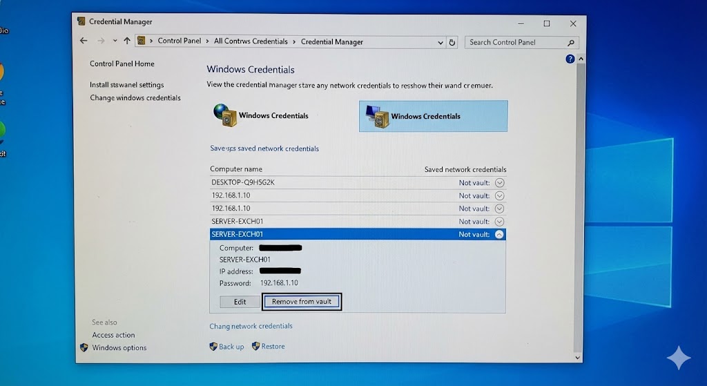 Bấm Remove để xóa