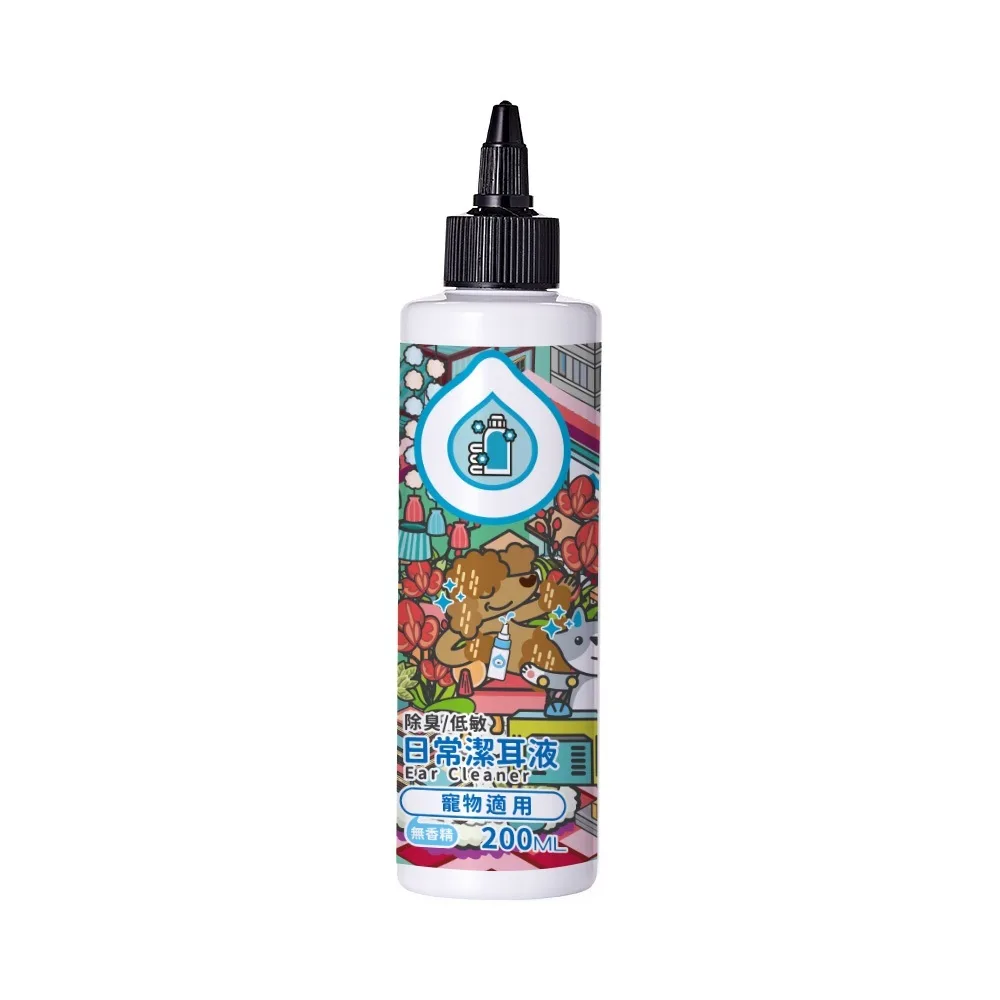 臭味滾 貓咪潔耳液 200ml