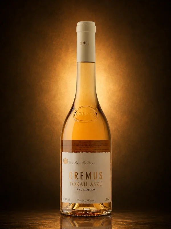 Oremus Aszu 3 Puttonyos — Cava — dulce