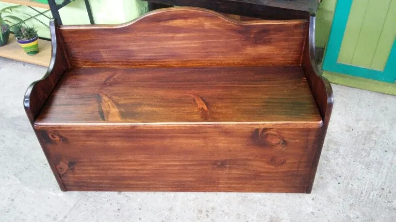 Baúl Sillón Madera Maciza