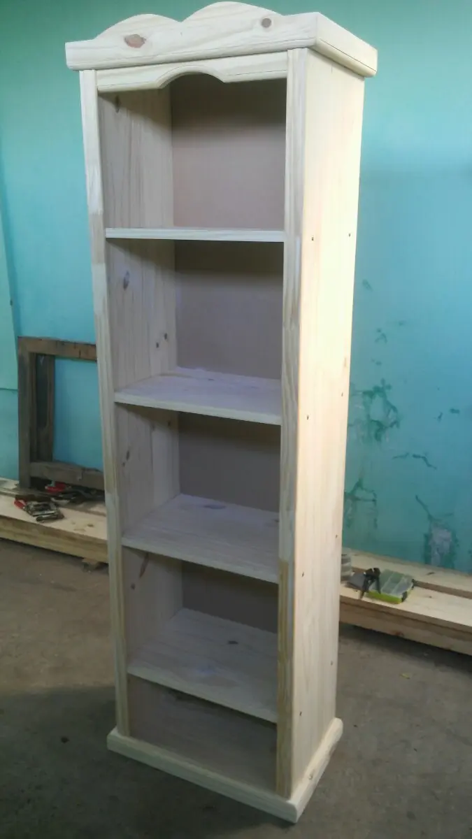 Biblioteca Madera Maciza