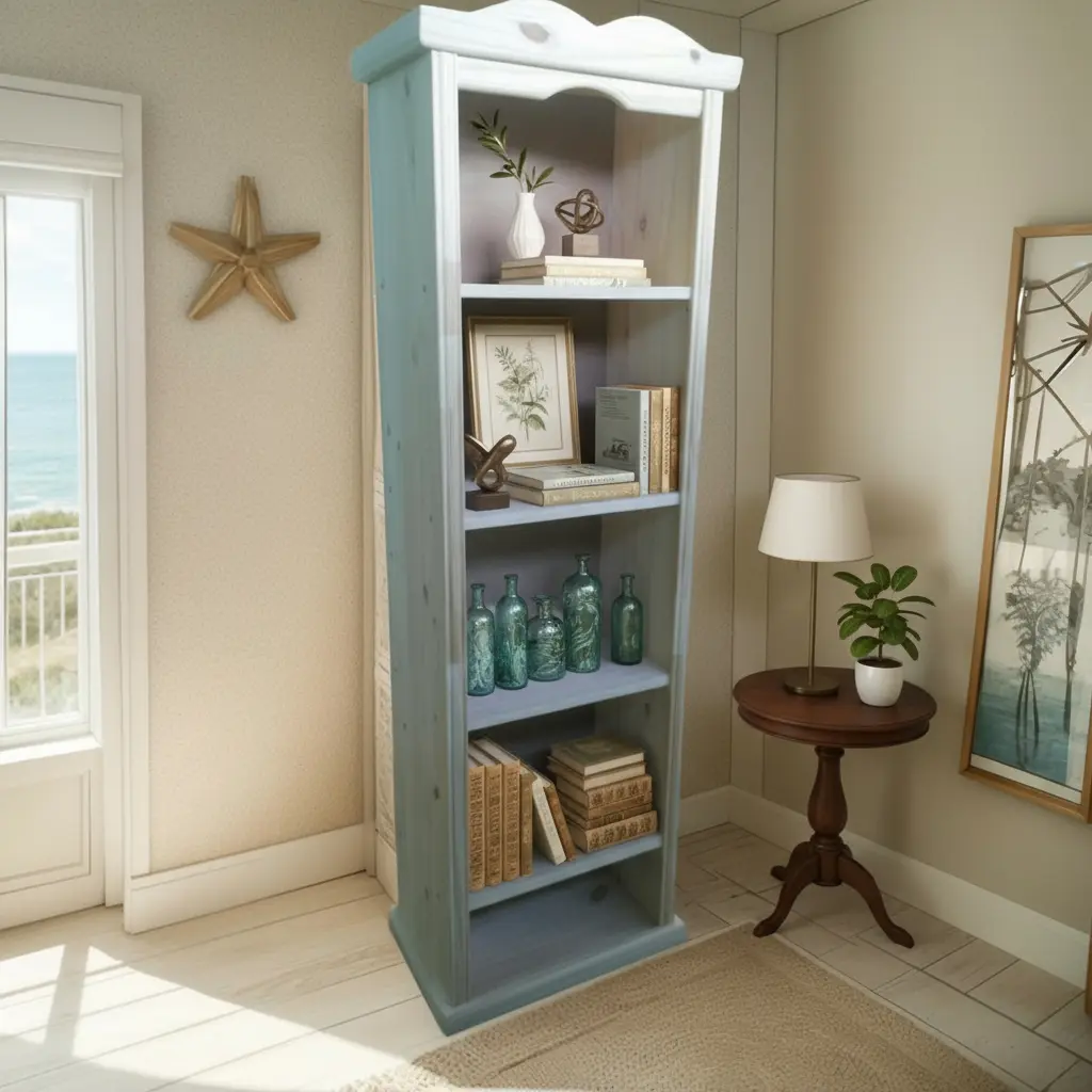 Biblioteca Madera Maciza