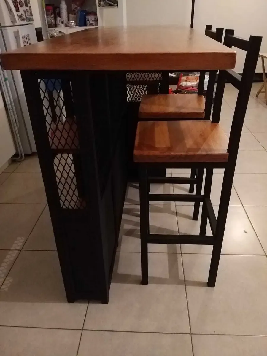 Barra Bar Desayunador Hierro