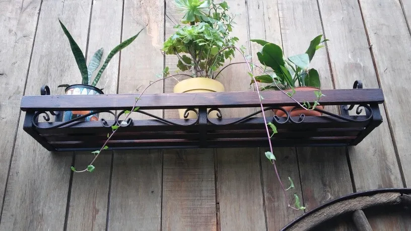 Porta Macetas. Maceteros Hierro Colgante