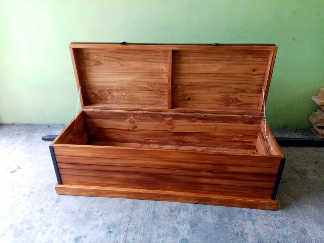 Baúl De Madera 150 Cm