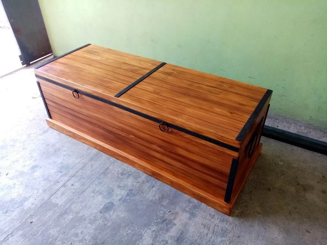 Baúl De Madera 150 Cm