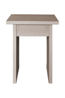Mesa de Cabeceira Minimalista em Cedro