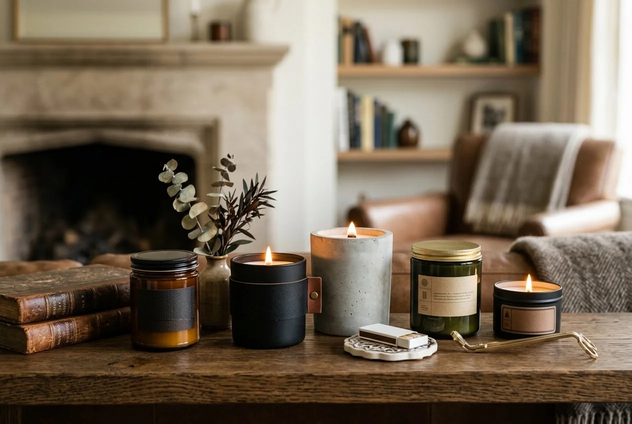 12 Best Masculine Scented Candles for Your Home