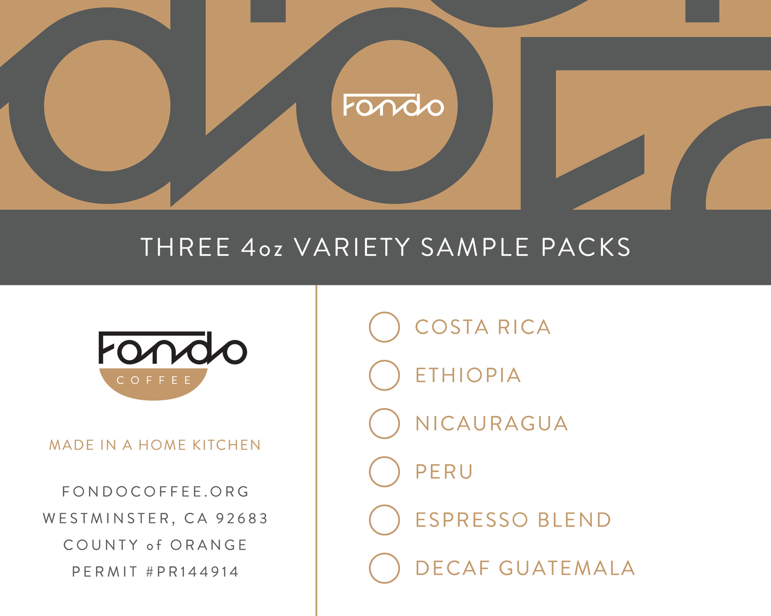 Sample packs