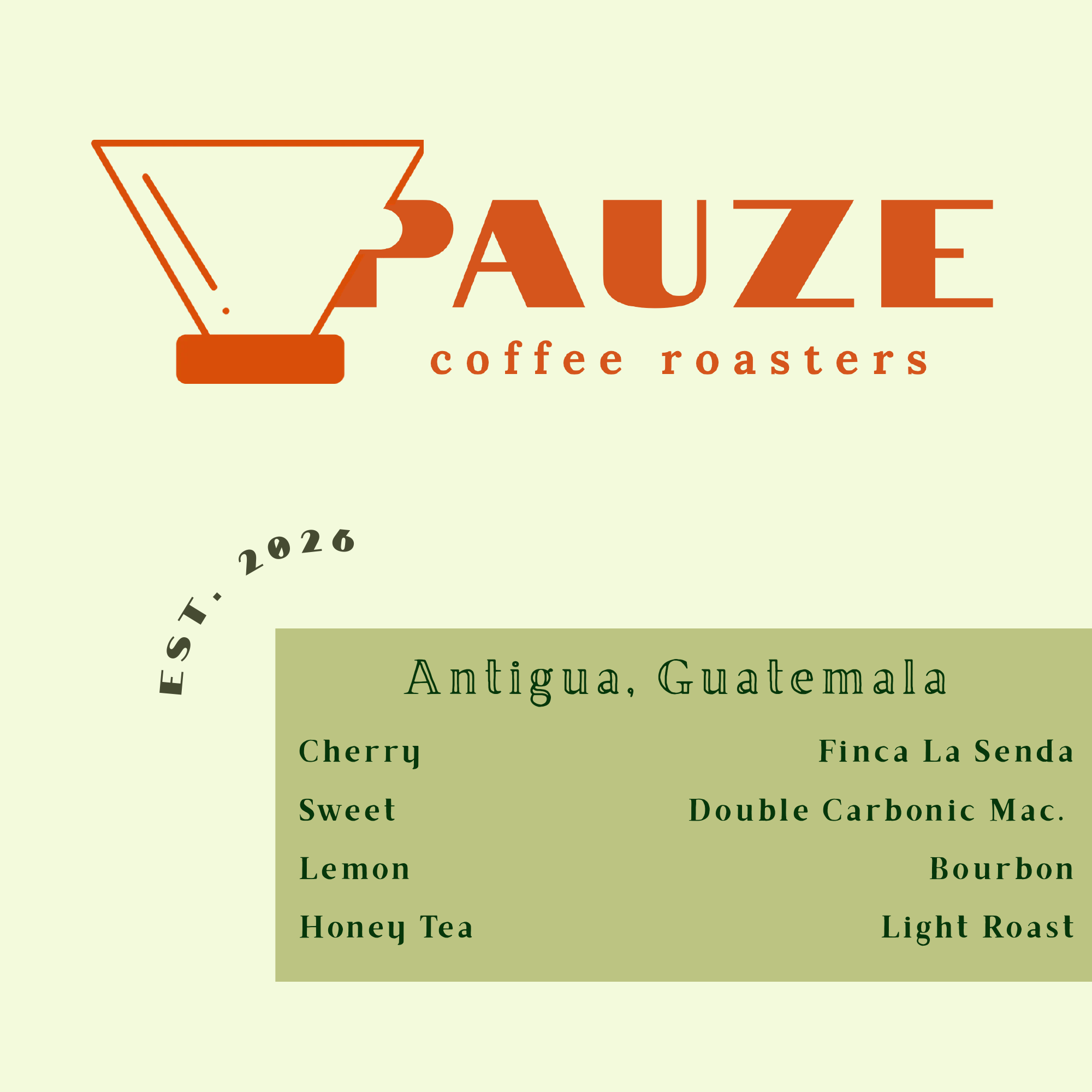 Guatemala Finca La Senda