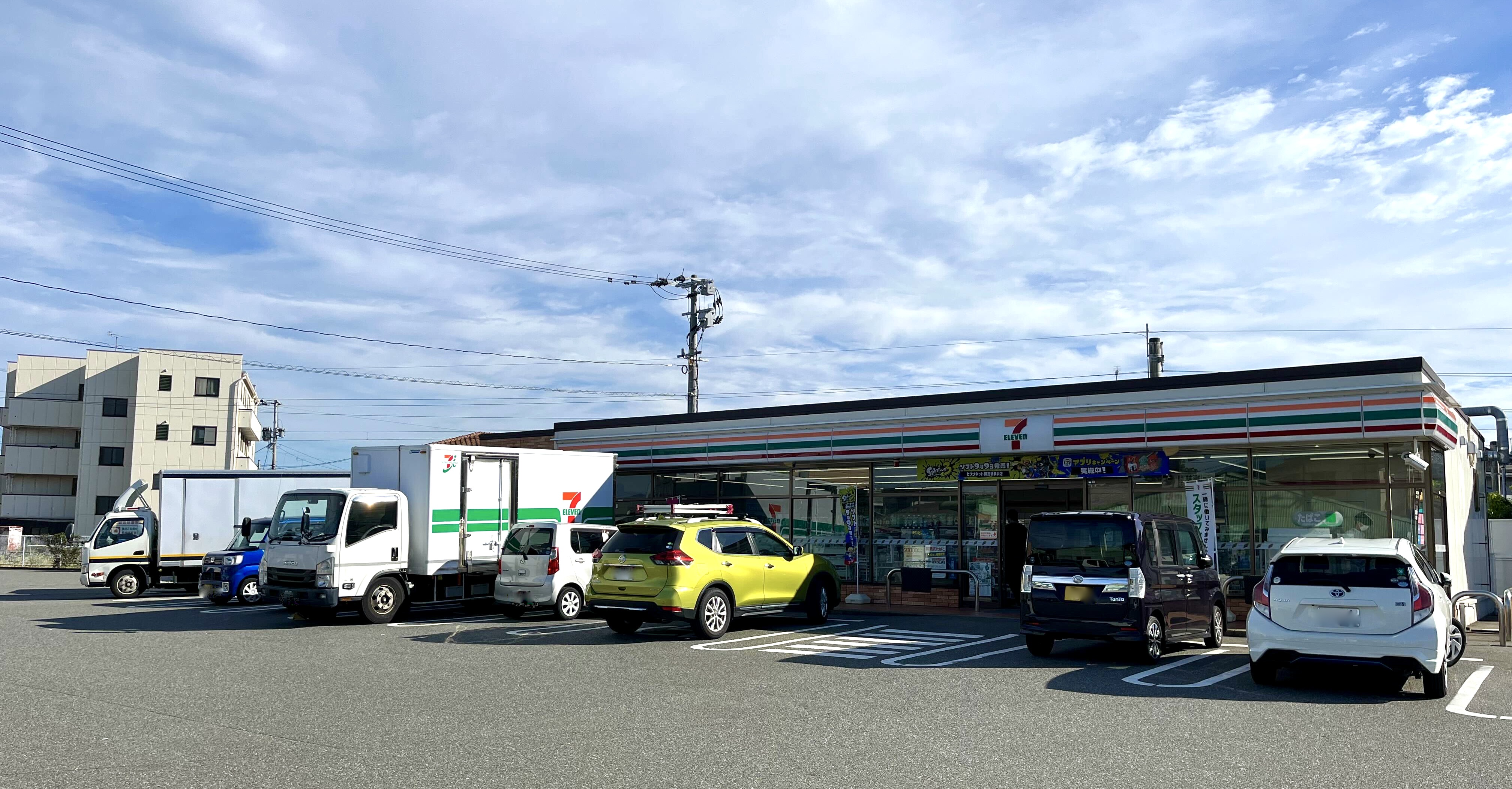 セブンイレブン粕屋仲原郵便局前店 Charichari(チャリチャリ)の施設画像1