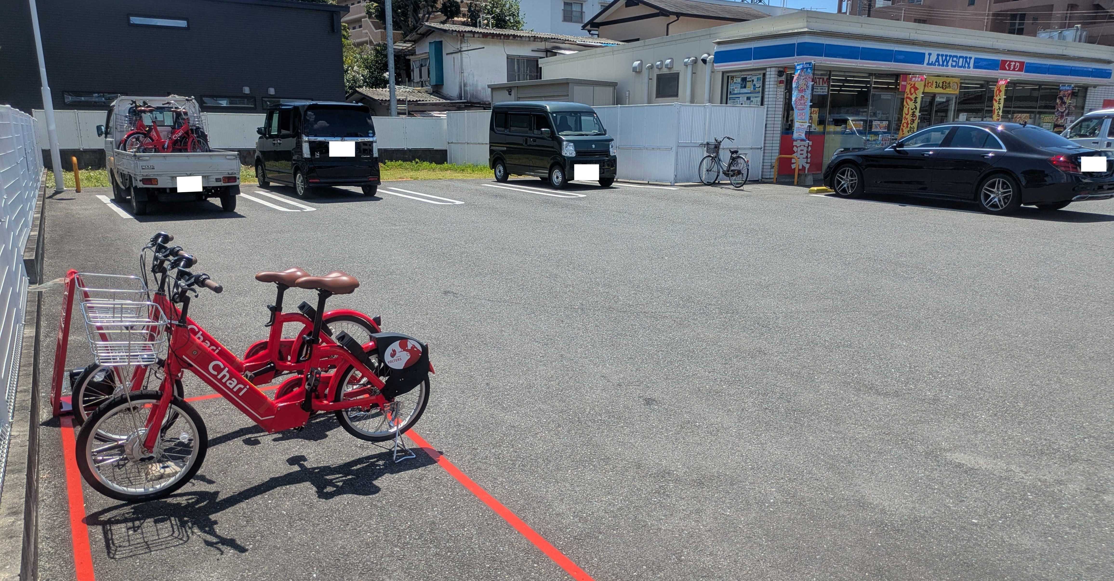 ローソン熊本尾ノ上三丁目店 Charichari(チャリチャリ)の施設画像1