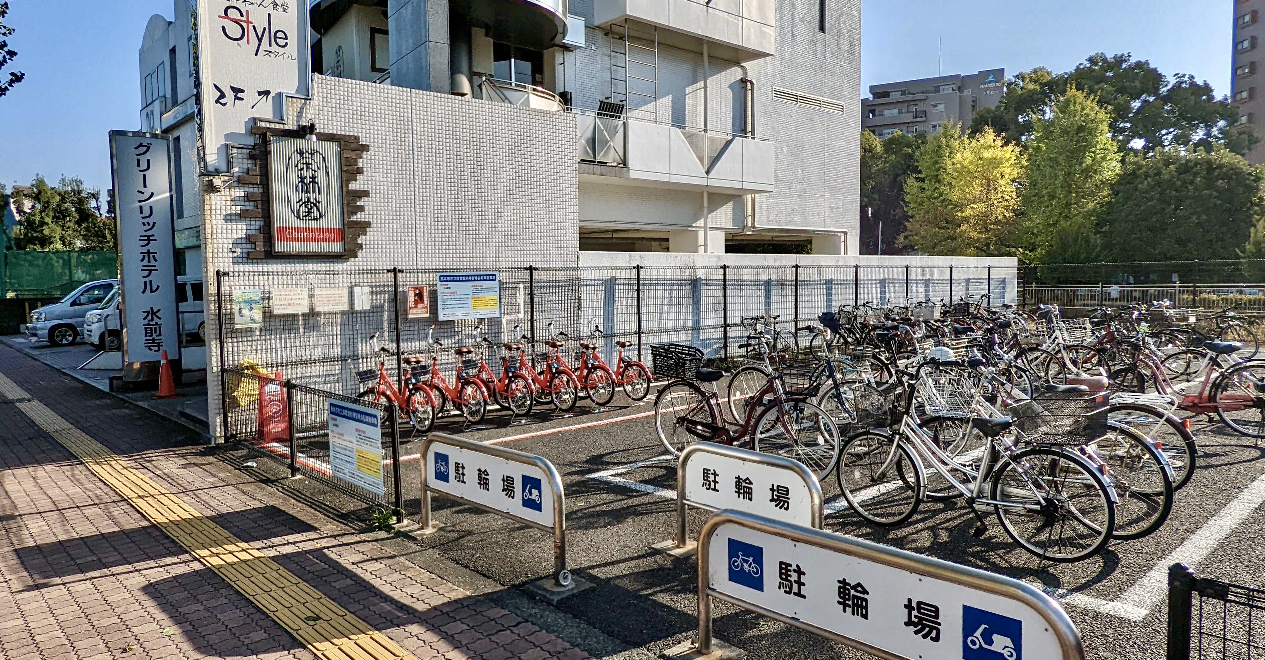 市立体育館前駐輪場 Charichari(チャリチャリ)の施設画像1