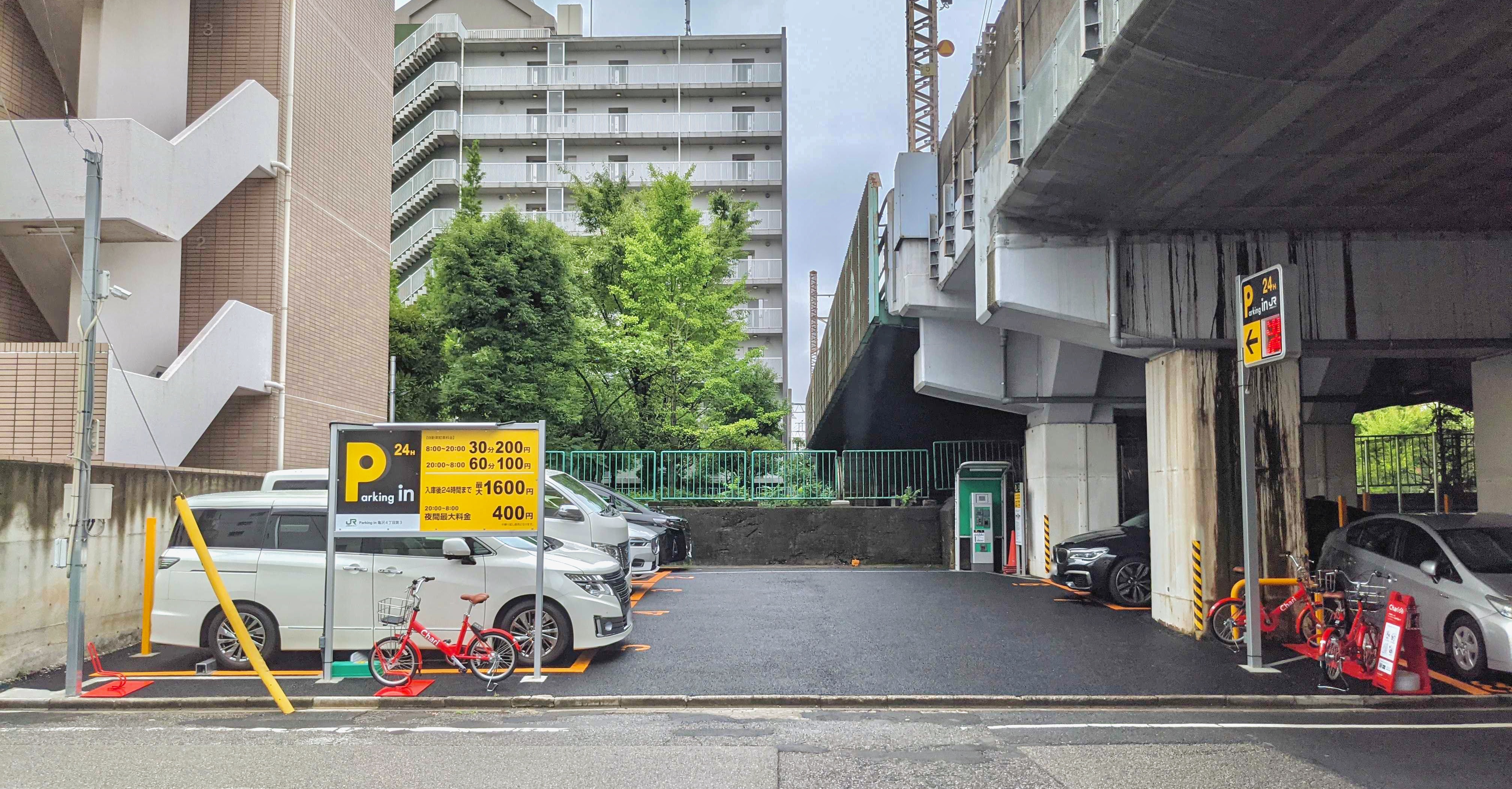 Parking in 亀沢4丁目第3 Charichari(チャリチャリ)の施設画像1