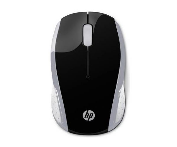 HP 200 Wireless Mouse 1600 DPI Ambidextrous Design Black