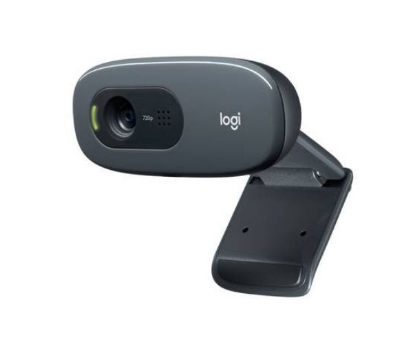 Logitech C270 HD Webcam 720p with Built-in Microphone