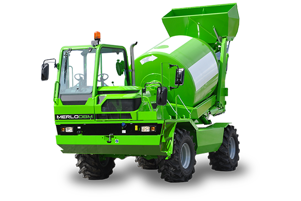 How Does a Self Loader Concrete Mixer Work?