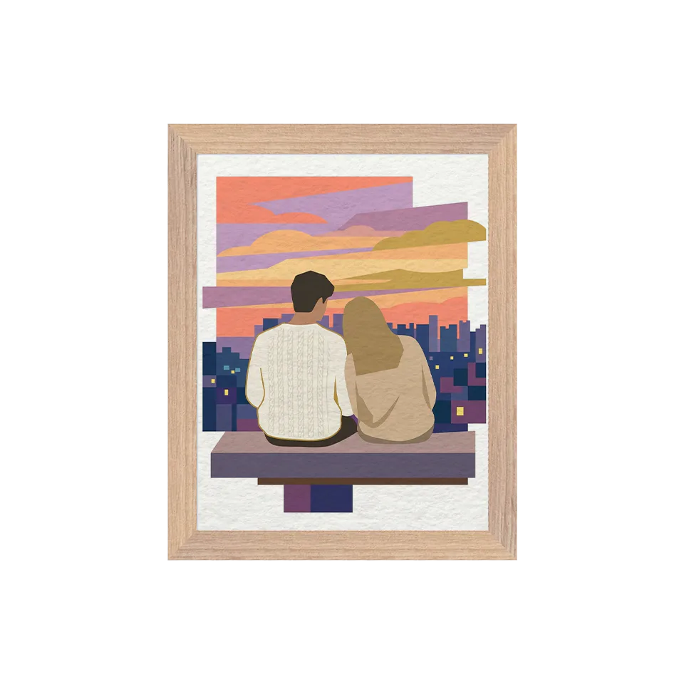 Wood-Framed Art Print
