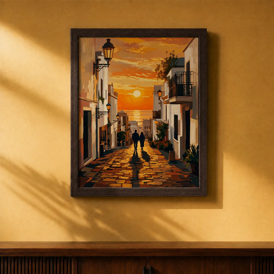 Framed Canvas Print
