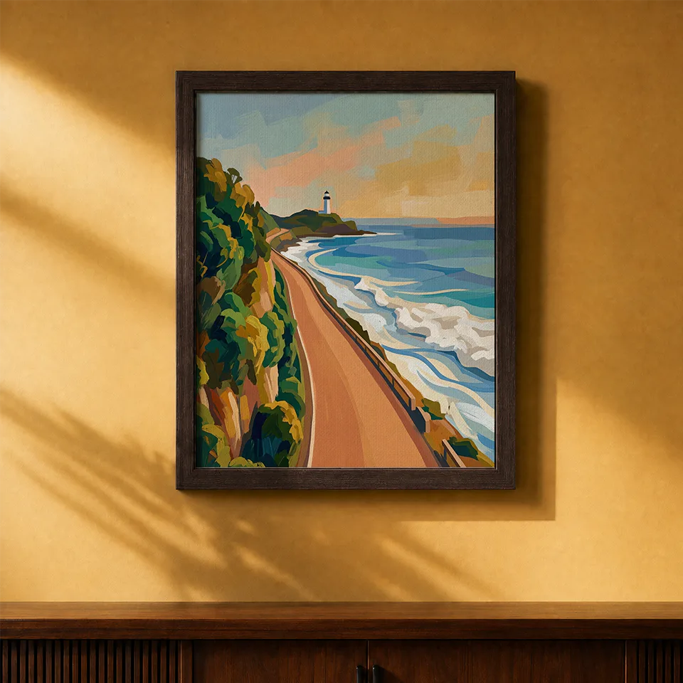 Framed Canvas Print