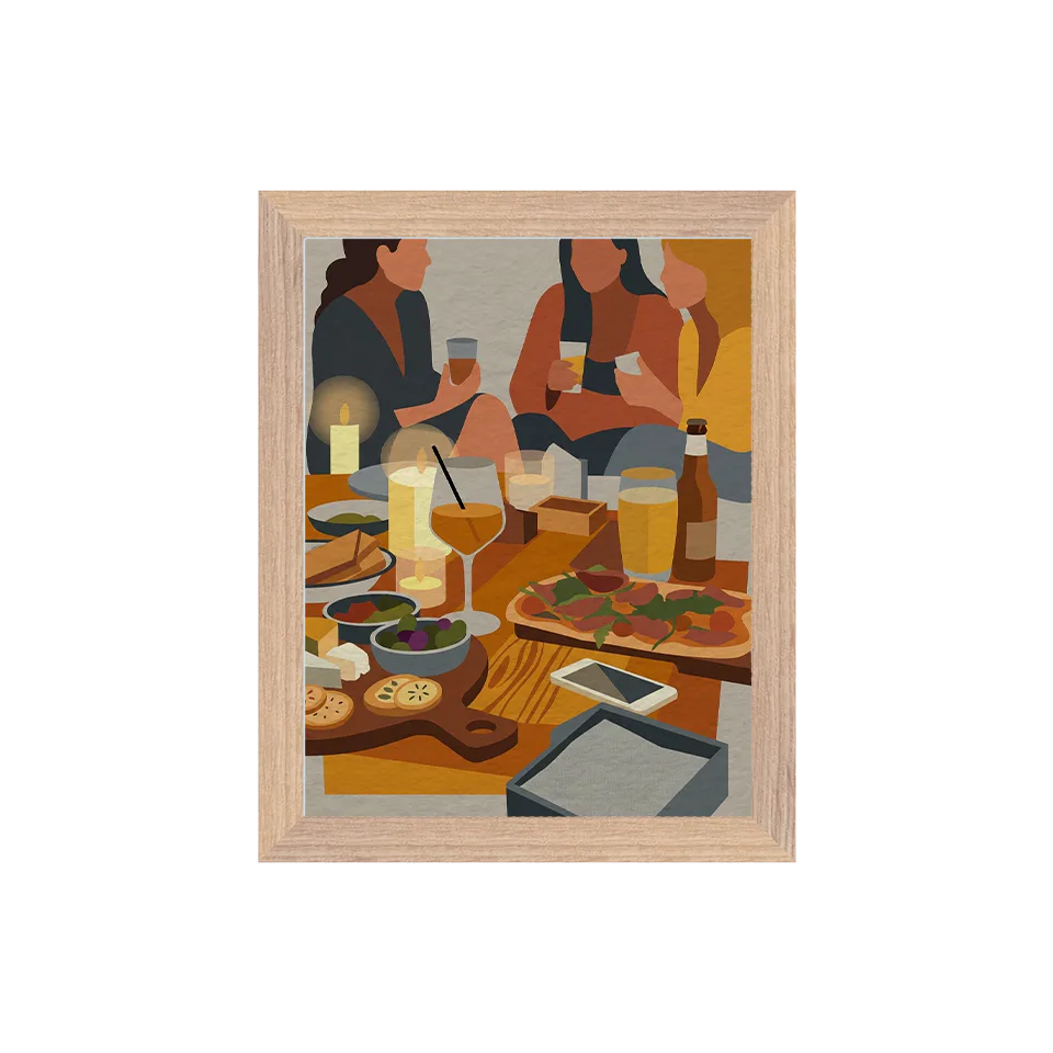 Wood-Framed Art Print
