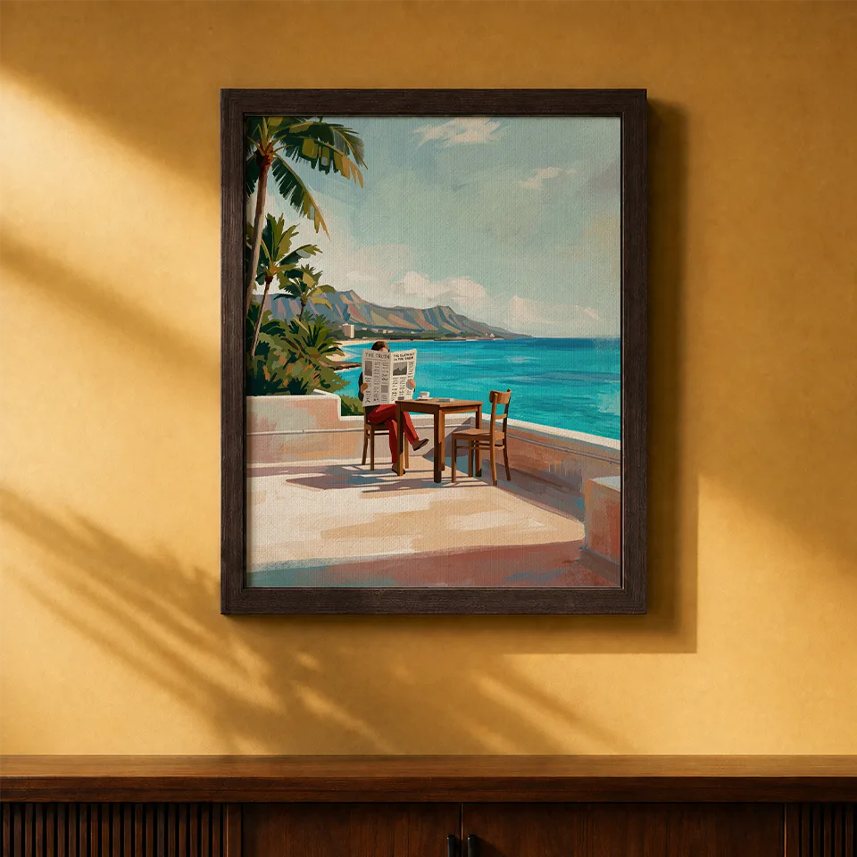Framed Canvas Print
