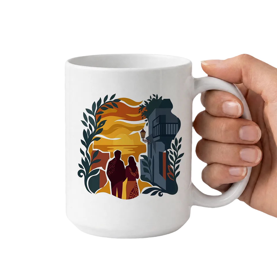 Quiet White Mug