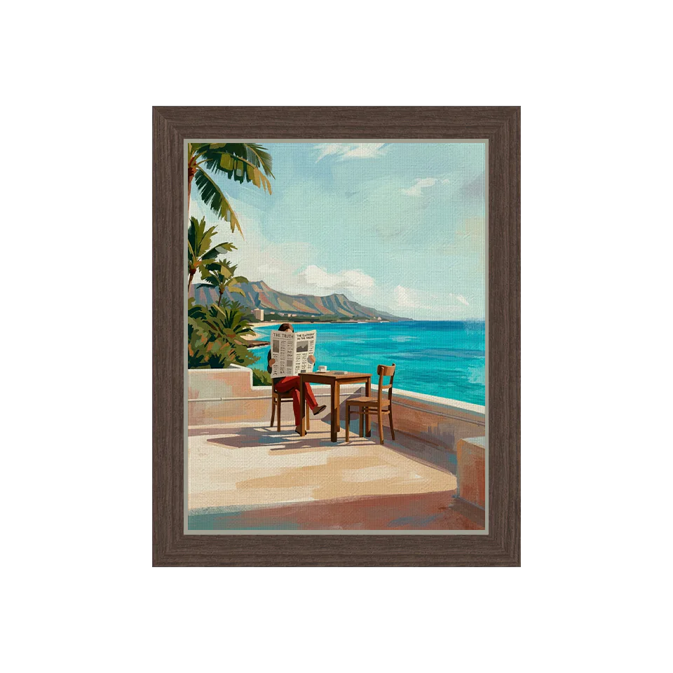 Framed Canvas Print