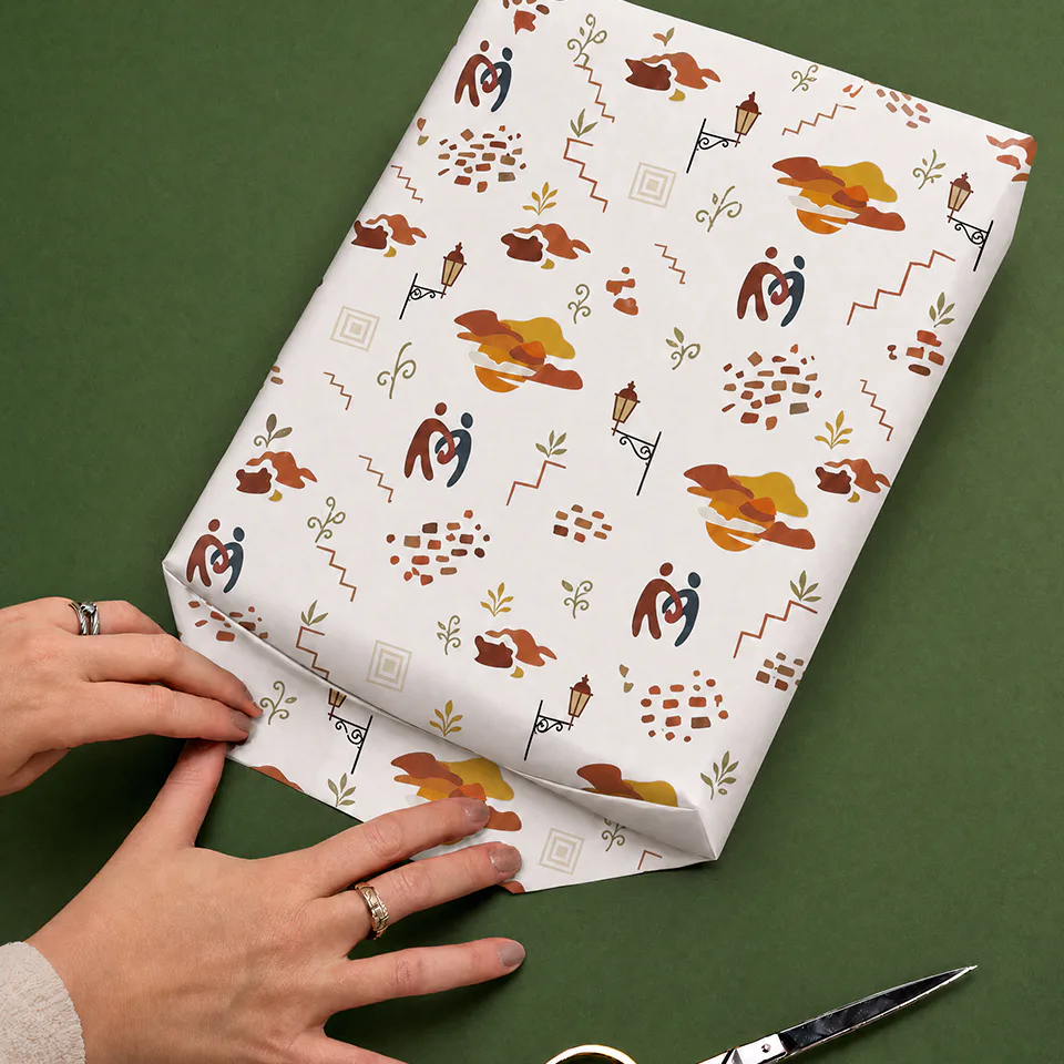 Artful Wrapping Paper