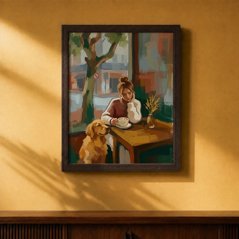Framed Canvas Print