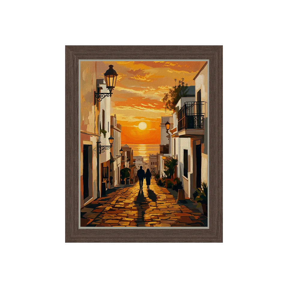 Framed Canvas Print
