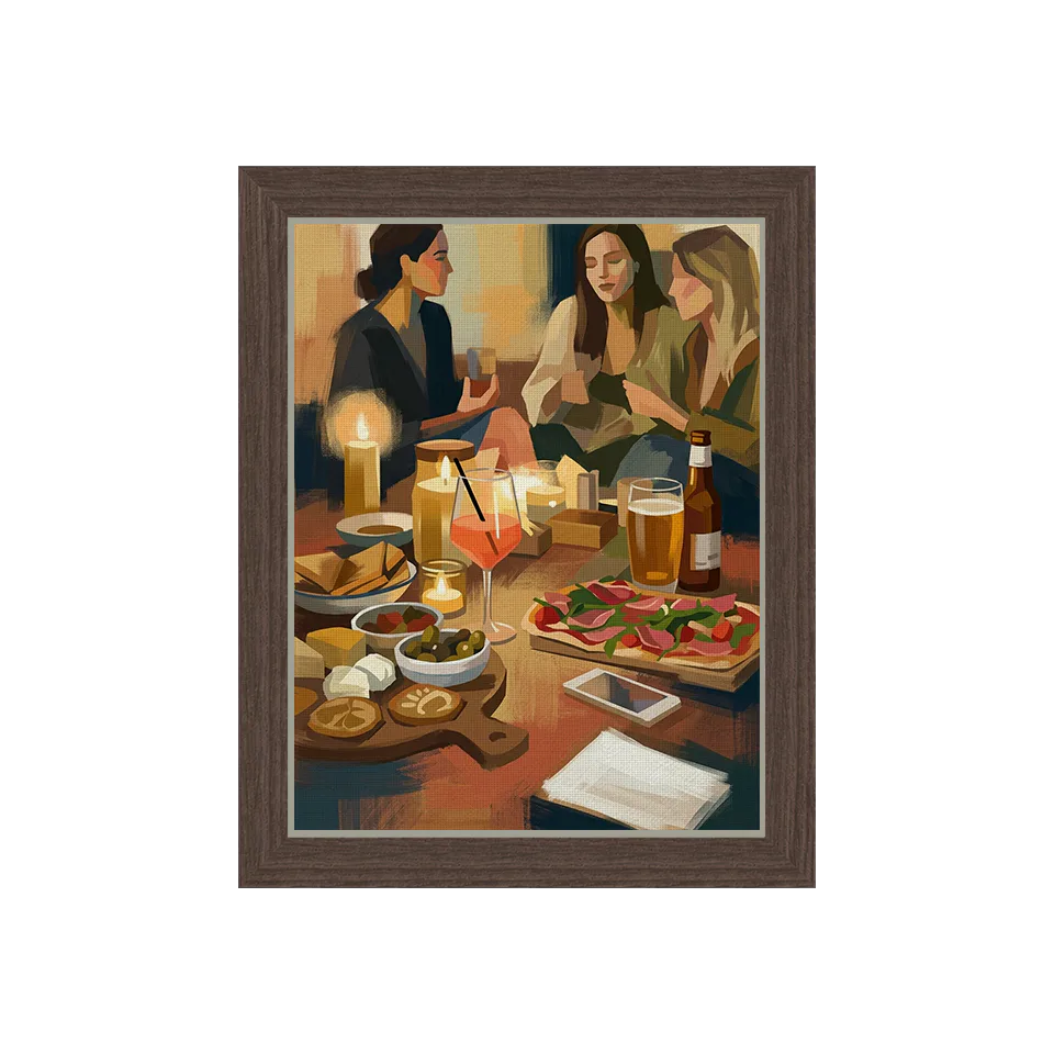 Framed Canvas Print
