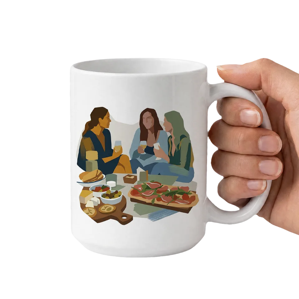 Quiet White Mug